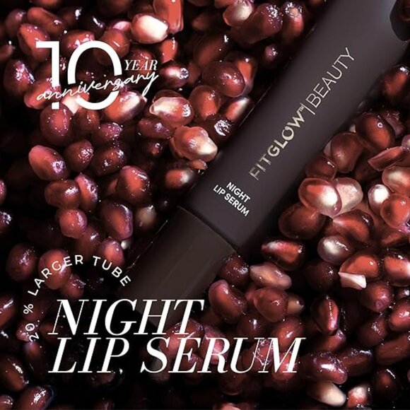 Fitglow Beauty | Night Lip Serum 10 Year Anniversary | Lip Sleeping Mask - Picture 4 of 6